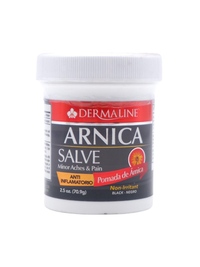 29266 - Dermaline Arnica 3 in 1 Oil. (Aceite De Arnica, Eucalipto y Arbol de Te) - 2 fl. oz. - Box:  - Loc: L3