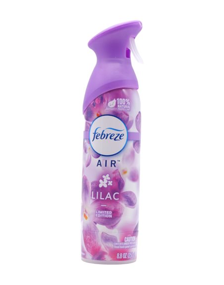 29321 - Febreze Air Spray Lilac & Violet - 300ml. (Case of 6) - Box:  - Loc: I7