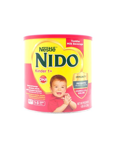 29322 - Nestle Nido Kinder 1+ Powdered Milk - 4.41 lb. - Box:  - Loc: G1
