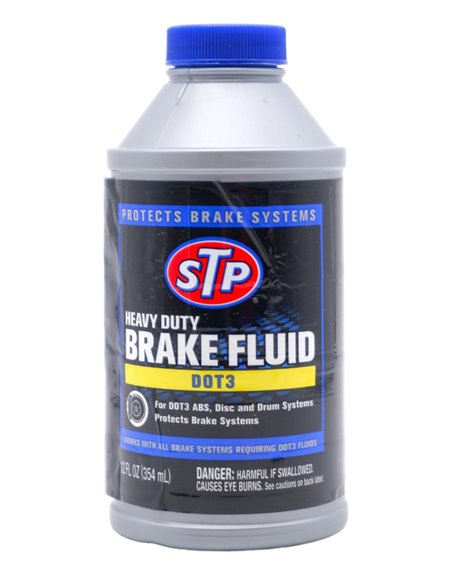 29367 - STP Heavy Duty Dot3 Brake Fluid - 12 fl. oz. - Box:  - Loc: A5