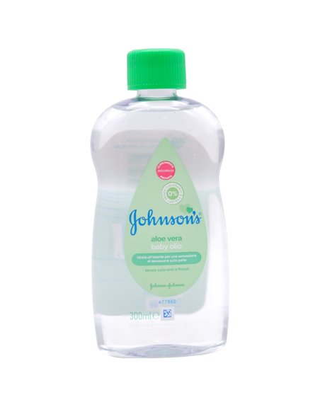29400 - Johnson's Aloe Vera Baby Oil - 300ml. (Case of 24) - Box:  - Loc: J1