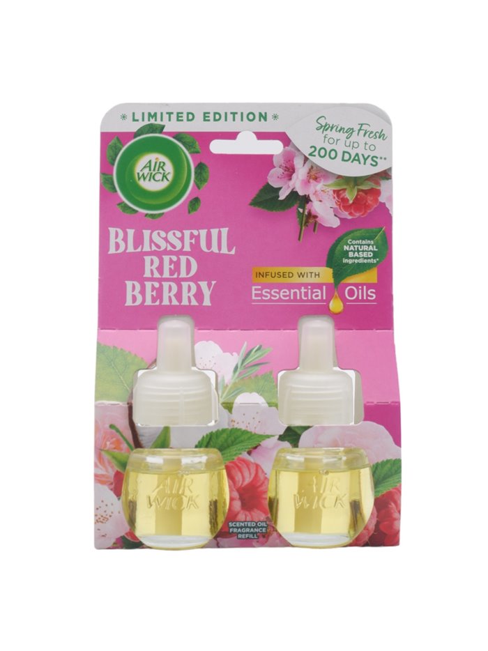 29428 - Air Wick Essential Oils Refill, Red Berry - 2ct/19ml. (Case of 5) - Box:  - Loc: I7