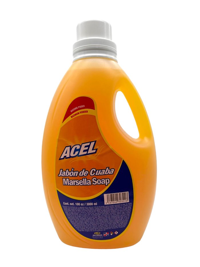 29472 - Acel Marseille (Cuaba Liquid Soap) - 100 fl.oz. (Case of 6) - Box:  - Loc: B1