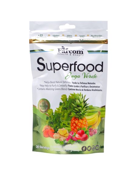 29483 - SuperFood Jugo Verde 9 oz - Box:  - Loc: 