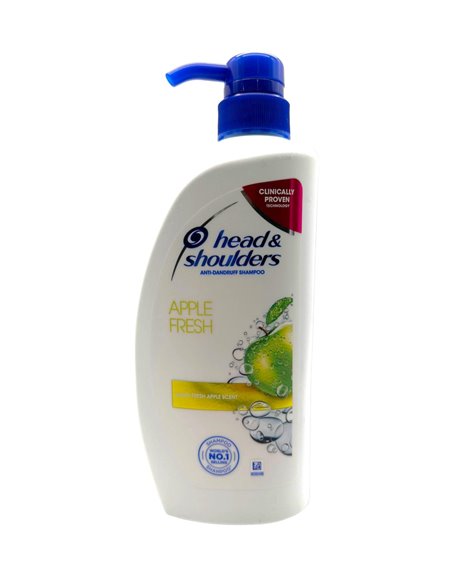 29497 - H&S Shampoo Apple Fresh   - 24 fl. oz. (720ml) - Box:  - Loc: K10