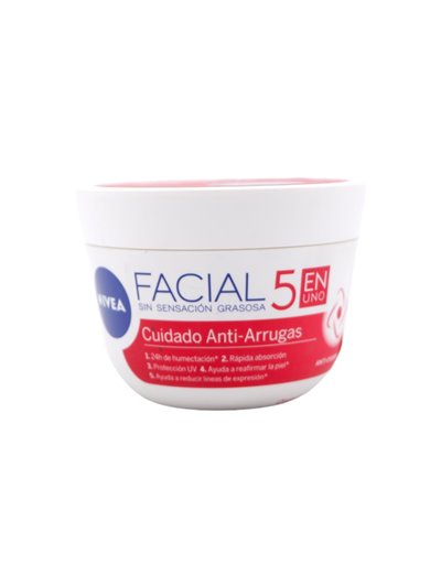 29536 - Nivea Cuidado Anti-Arrugas  5in1 - 375ml - Box:  - Loc: L1