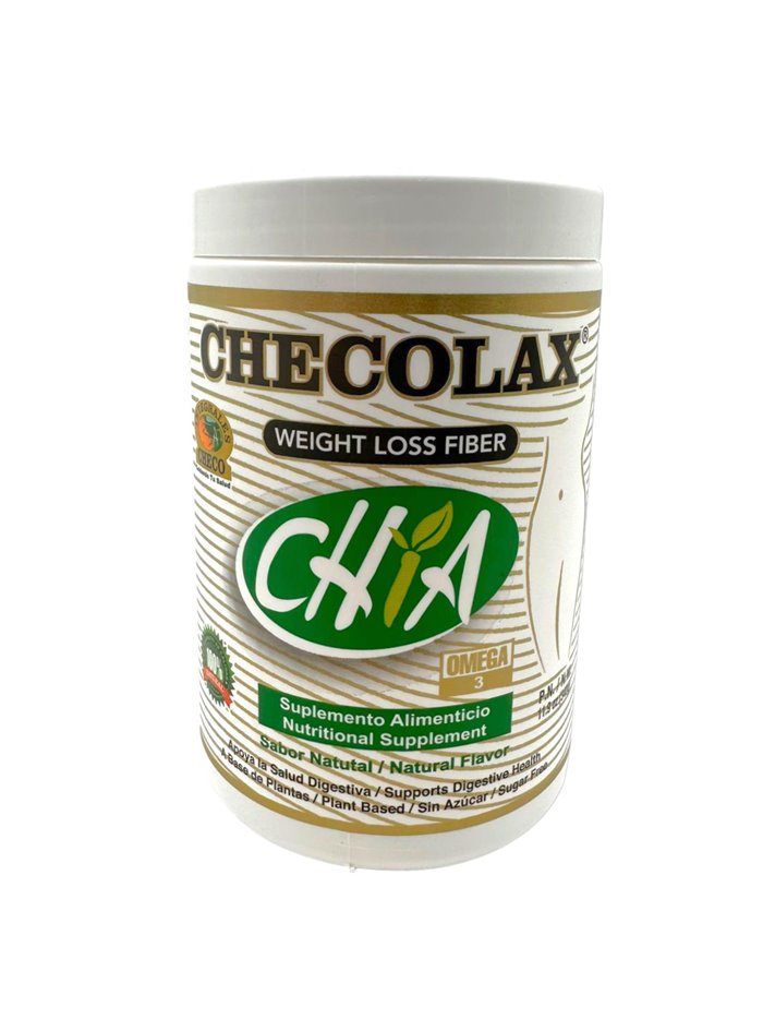 29548 - Checolax Fibra Chia Omega 3  11.9 oz - Box:  - Loc: R8