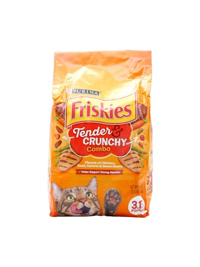 29551 - Friskies Tender & Crunchy Combo 4/3.15lb - Box:  - Loc: 