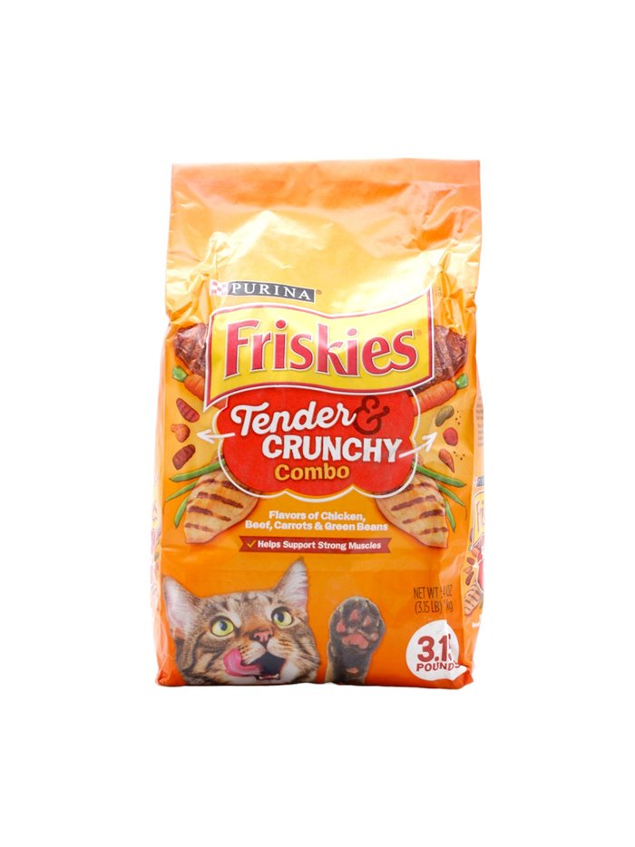 29551 - Friskies Tender & Crunchy Combo 4/3.15lb - Box:  - Loc: 