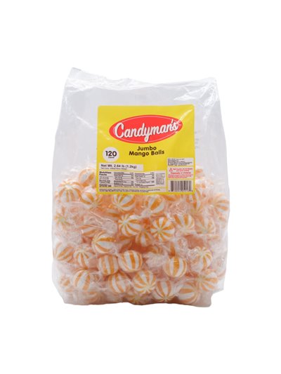 29553 - Candyman's Jumbo Candy Balls Mago - 120ct - Box:  - Loc: M3