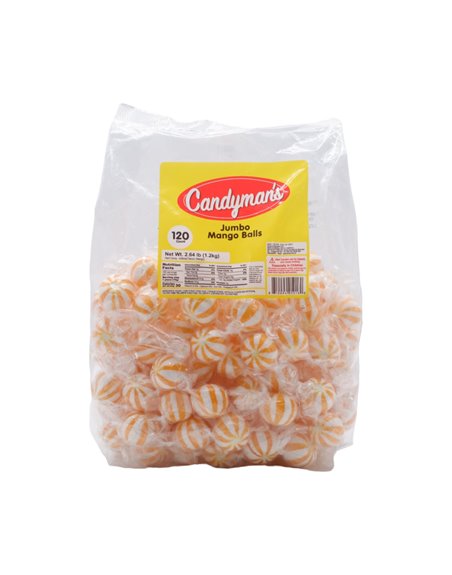 29553 - Candyman's Jumbo Candy Balls Mago - 120ct - Box:  - Loc: M3