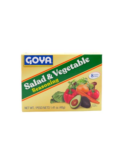 29556 - Goya Salad & Vegetables Seasoning - 1.41 oz. (Pack of 24) - Box:  - Loc: G11
