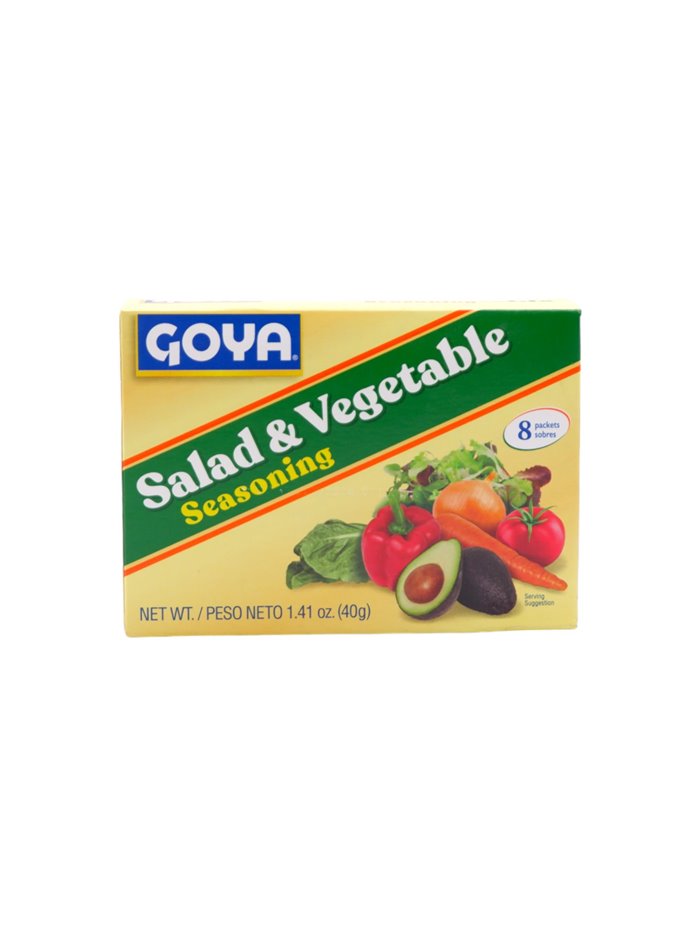 29556 - Goya Salad & Vegetables Seasoning - 1.41 oz. (Pack of 24) - Box:  - Loc: G11