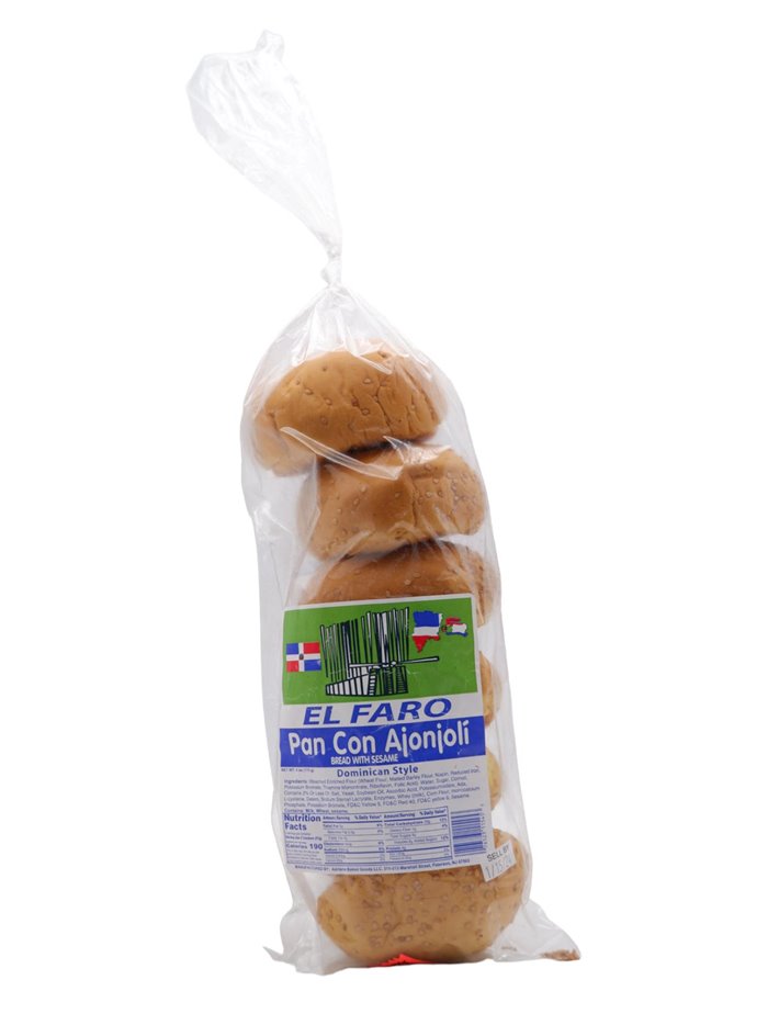 29559 - El Faro Pan Con Ajonoli - 6oz. (Case of 12) - Box:  - Loc: Q2