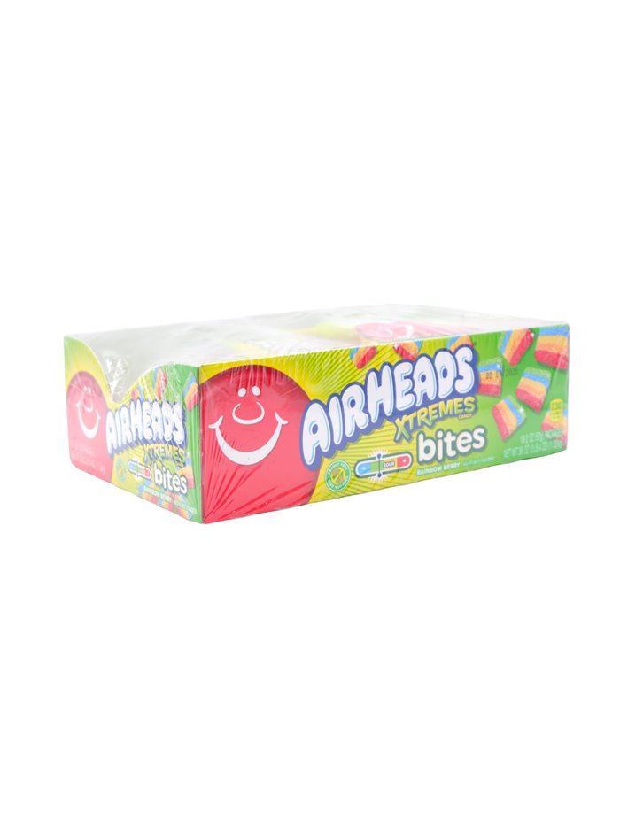 29621 - Air Heads Xtreme Bites Rainbow Berry - 18ct - Box:  - Loc: L10