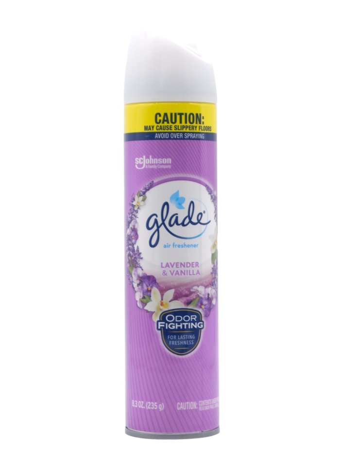 29678 - Glade Spray, Lavender & Vanilla - 8.3 oz. (Case of 3) - Box:  - Loc: I7