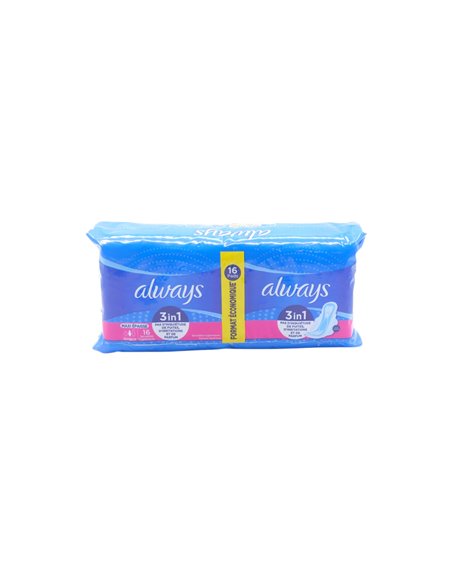 29699 - Always Maxi Thick Size 3 in 1, Long - 8 x 16's - Box:  - Loc: D5