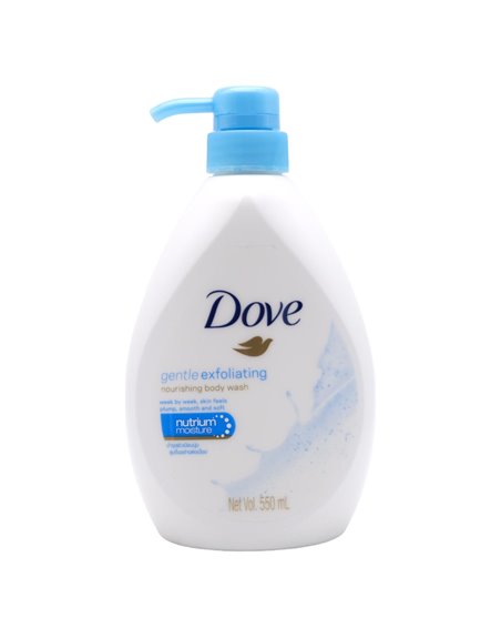 29714 - Dove Body Wash, Gentle Exfoliating ( Idratante ) - 550ml. (Case of 12) - Box:  - Loc: I3