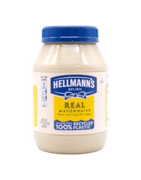 29746 - Hellmann's Mayonnaise USA - 30oz. (Case of 15) - Box:  - Loc: G6