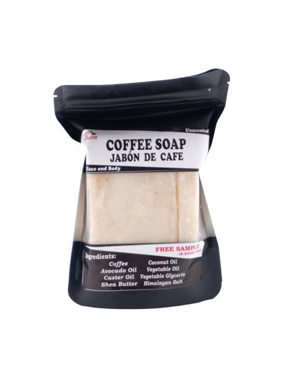 29752 - Piel Sedosa. Jabon De Café Unscented. (Coffee Soap) - 4.5 oz. - Box:  - Loc: G3