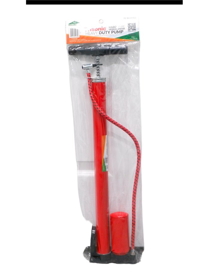 29800 - Trisonic Heavy Duty  Bike Red Pump - ( TS-BK514DD) - Box:  - Loc: A1