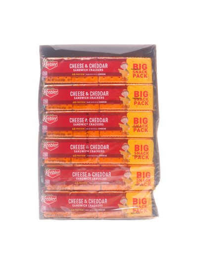 29847 - Keebler Club & Peanut Butter Sandwich Crackers - 12ct/21.6 oz - Box:  - Loc: N8