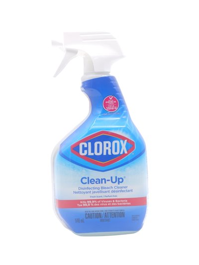 29872 - Clorox Spray, Clean-Up Cleaner + Bleach (Original) ( 31221 ) - 9/32 fl. oz. (Case of 9) - Box:  - Loc: I2