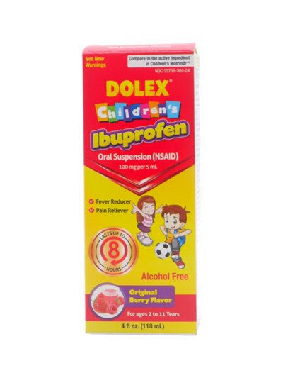 29884 - Dolex Ibuprofen Children -  4floz - Box:  - Loc: 