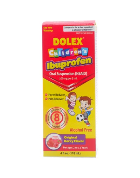 29884 - Dolex Ibuprofen Children -  4floz - Box:  - Loc: 