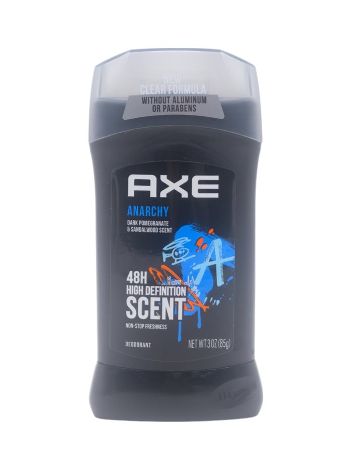 29930 - Axe Stick Anarchy Dark Pomegranate & SandalWood For Men  - 12/3 oz. - Box:  - Loc: K8