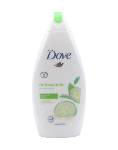 29935 - Dove Body Wash, Refreshing, Cucumber & Green Tea - 450ml. (Case of 12) - Box:  - Loc: I3