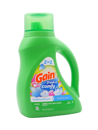 29943 - Gain Liquid Laundry Detergent, Cloud Scape - 46 fl. oz. (Case of 6) - Box:  - Loc: 17509546654864