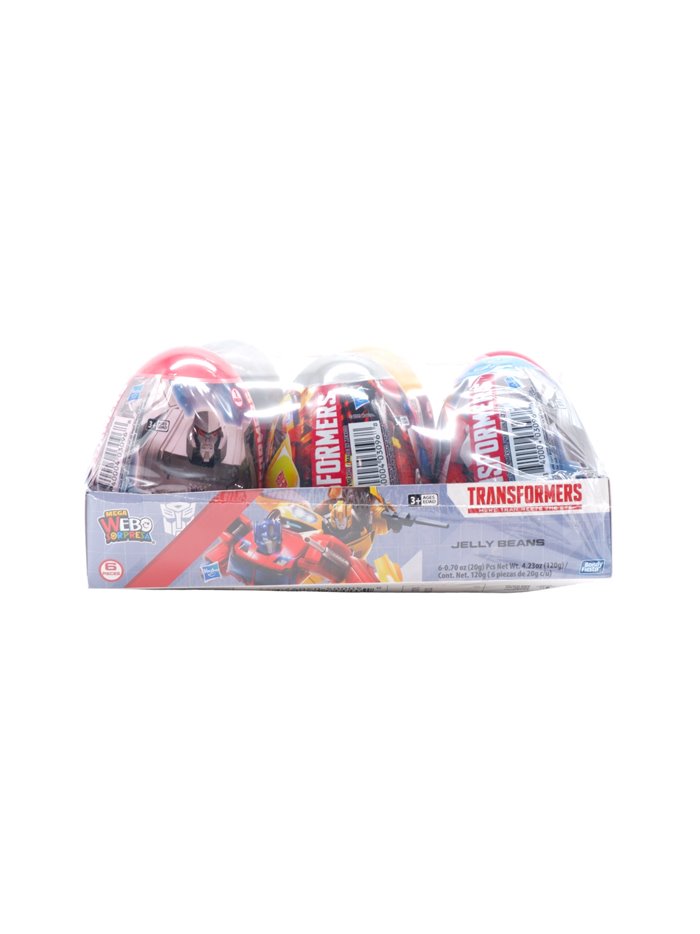 29959 - Mega Surprise Transformers (Dulce Confinado/Jelly Beans) - 8/6/120g - Box:  - Loc: K1