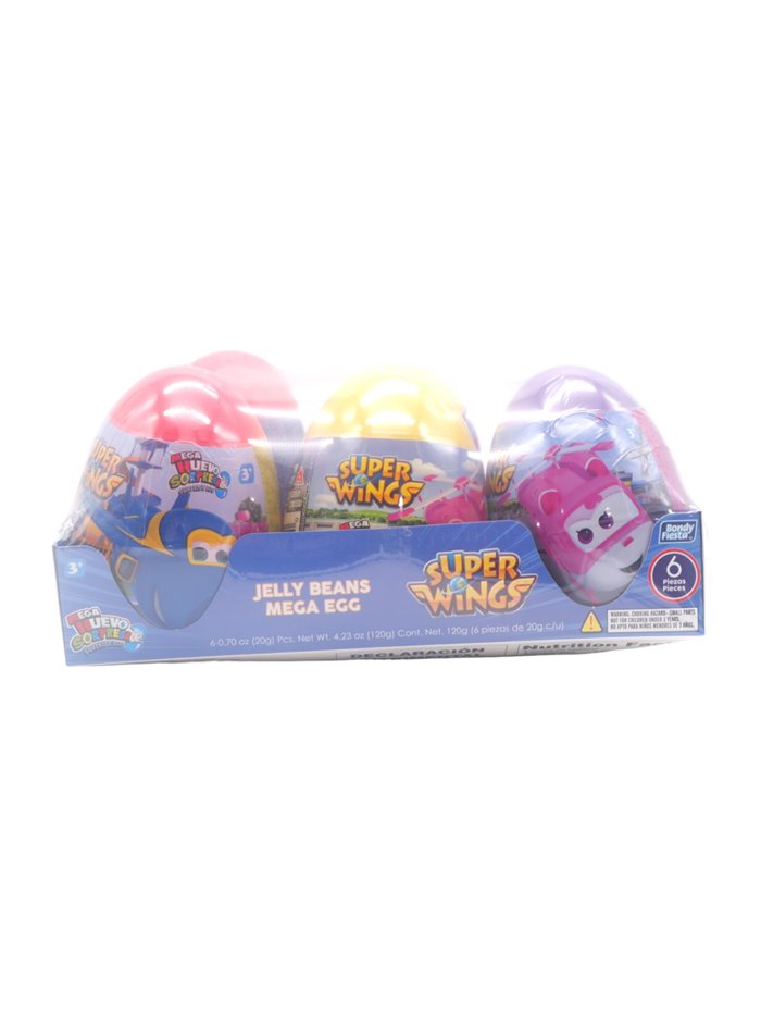 29960 - Mega Surprise Egg, Super Wings - 8/6/120g - Box:  - Loc: 21P