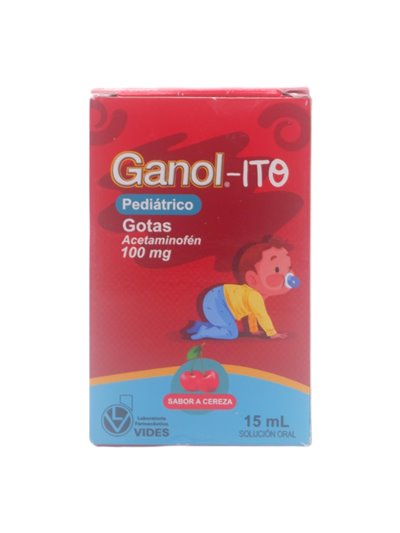 29965 - Ganol - ITO Pediatrico Gotas Acetaminofen 15 ml - Box:  - Loc: K3