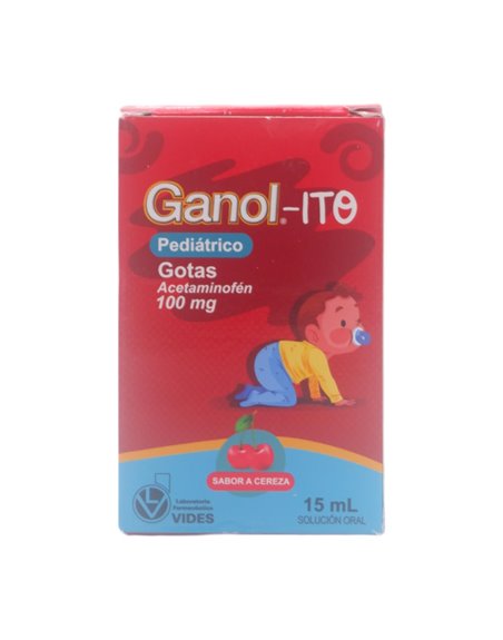 29965 - Ganol - ITO Pediatrico Gotas Acetaminofen 15 ml - Box:  - Loc: K3