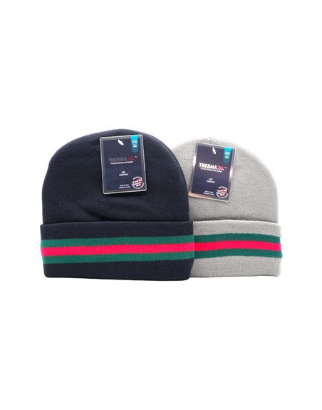 29979 - Thermaxx B Hat  Red Green w/f  10053 - Box:  - Loc: Q2