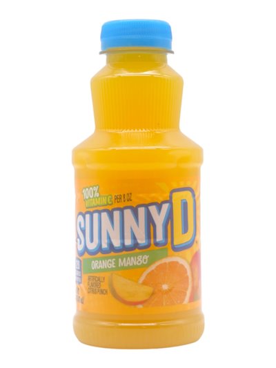 30008 - Sunny D Orange Mango - 16 fl. oz. (12 Pack) - Box:  - Loc: 42P
