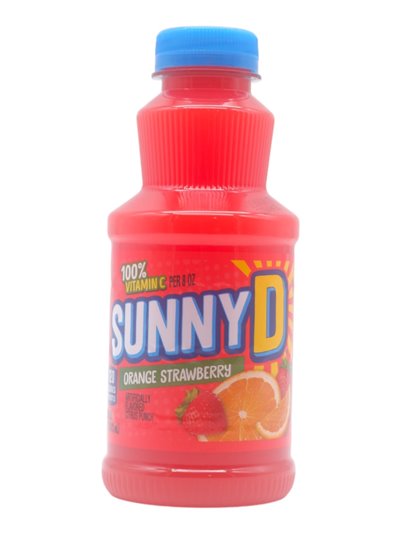 30009 - Sunny D Orange Strawberry - 16 fl. oz. (12 Pack) - Box:  - Loc: 42P