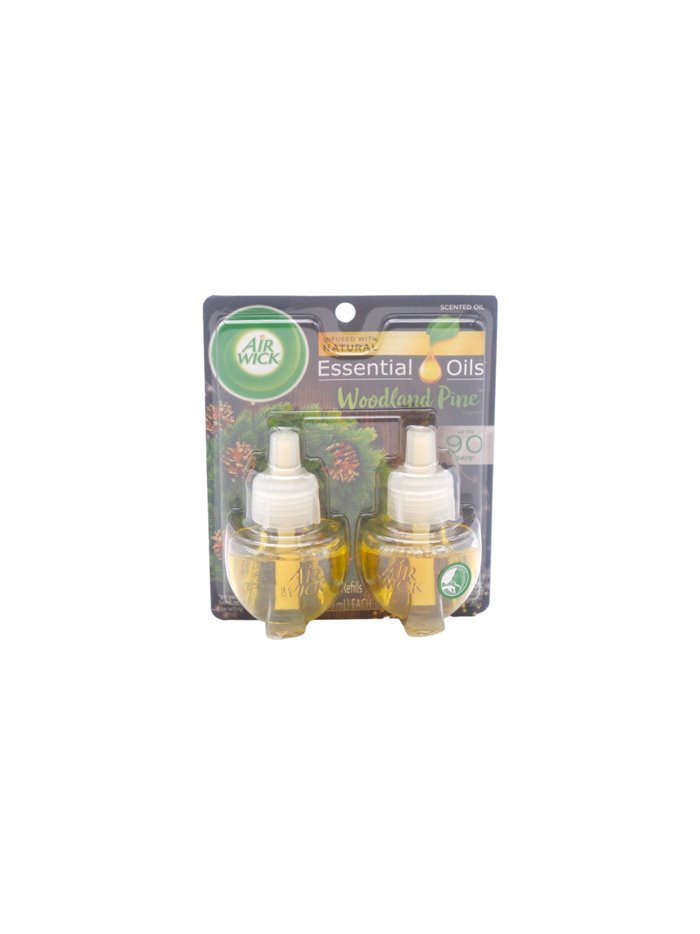 30037 - Air Wick Scented Oil Refill, Woodland Pine - 2x40ml. (Case of 6) - Box:  - Loc: I7