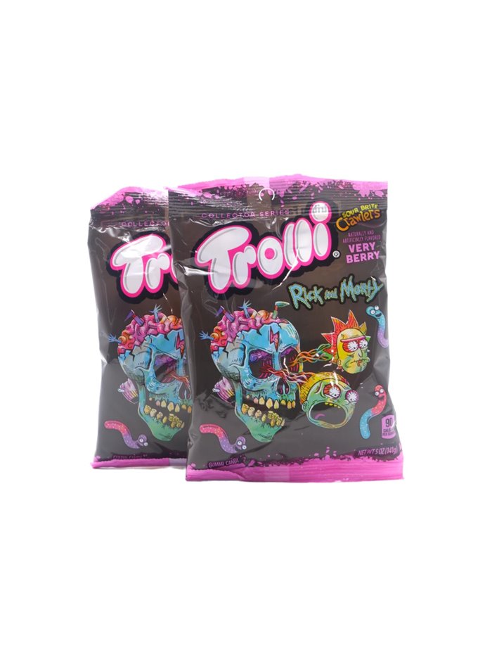 30052 - Trolli Extreme Sour Brite 12/5oz - Box:  - Loc: L9