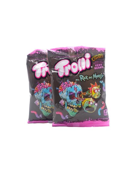 30052 - Trolli Extreme Sour Brite 12/5oz - Box:  - Loc: L9