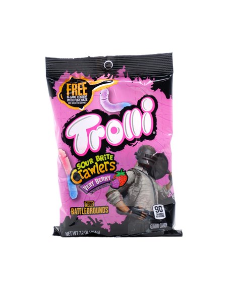 30053 - Trolli Extreme Sour Bites 8/7.2oz - Box:  - Loc: L9