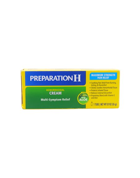 30057 - PreparationH Hemorrhoidal Cream W/ Aloe - Box:  - Loc: K0