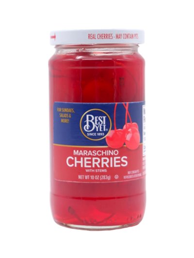 30059 - Cherryman Maraschino Cherries -  10oz. Xase Of 12 - Box:  - Loc: 