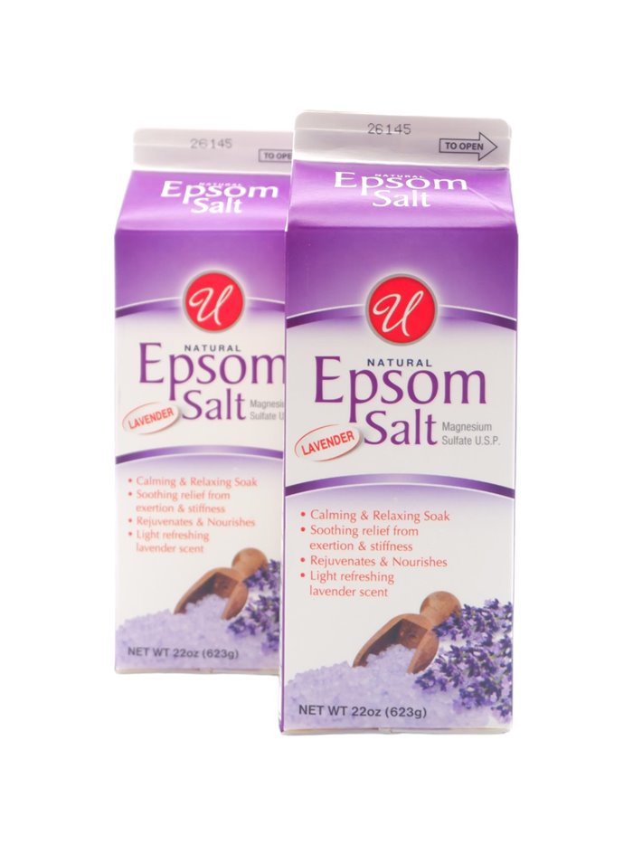 30070 - Wish Epsom Salt, Lavender - 22 oz. ( Case of 12 ) - Box:  - Loc: I2