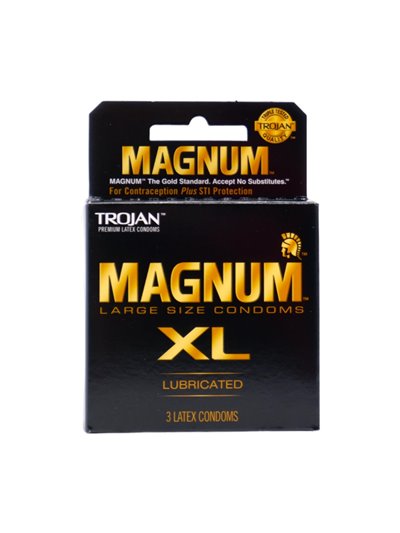 30114 - Trojan Magnum XL Large Size, Lubricated - 6 Pack/3ct - Box:  - Loc: K11