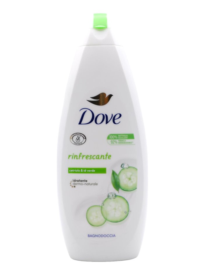30148 - Dove Body Wash, Refrescante, Cucumber - 600ml. (Case of 12) - Box:  - Loc: I3
