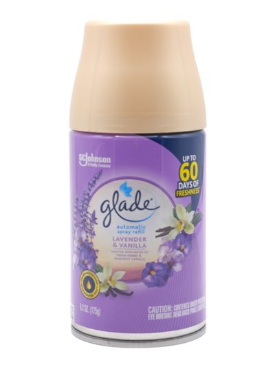 30154 - Glade Automatic Spray Refill, Lavender & Vanilla. 6.2oz. (Case of 6) - Box:  - Loc: I5