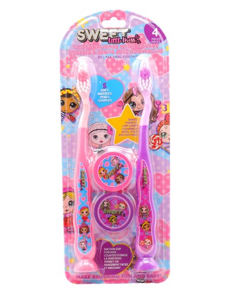 30164 - Oral Fusion Sweet Little Miss Travel Set - 4 Pack (68039) - Box:  - Loc: K9